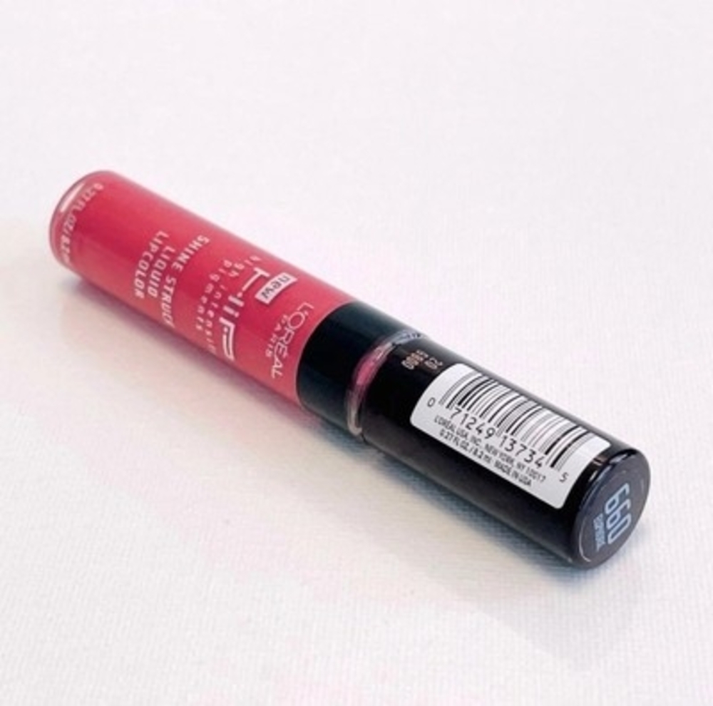 L'Oreal HiP Shine Struck Liquid Lipstick Lip Gloss 660 Euphoric New - Picture 3 of 3